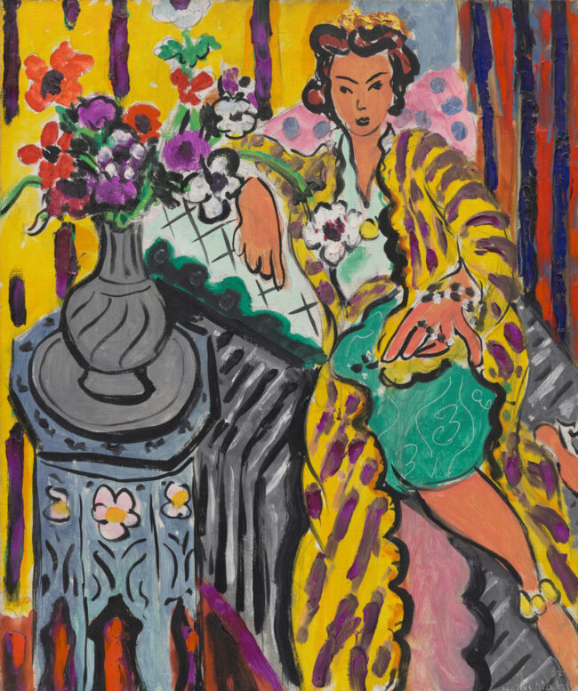Henri Matisse: Odalisca gialla, 1937, Philadelphia Museum of Art.
