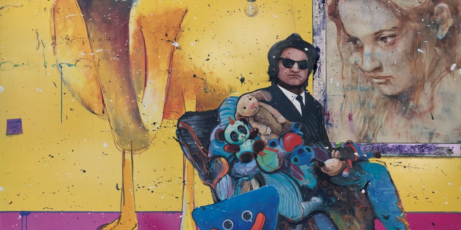 ANGELO ACCARDI Blend 2024, 220x235cm, mixed Foto di Gennaro Verdoliva