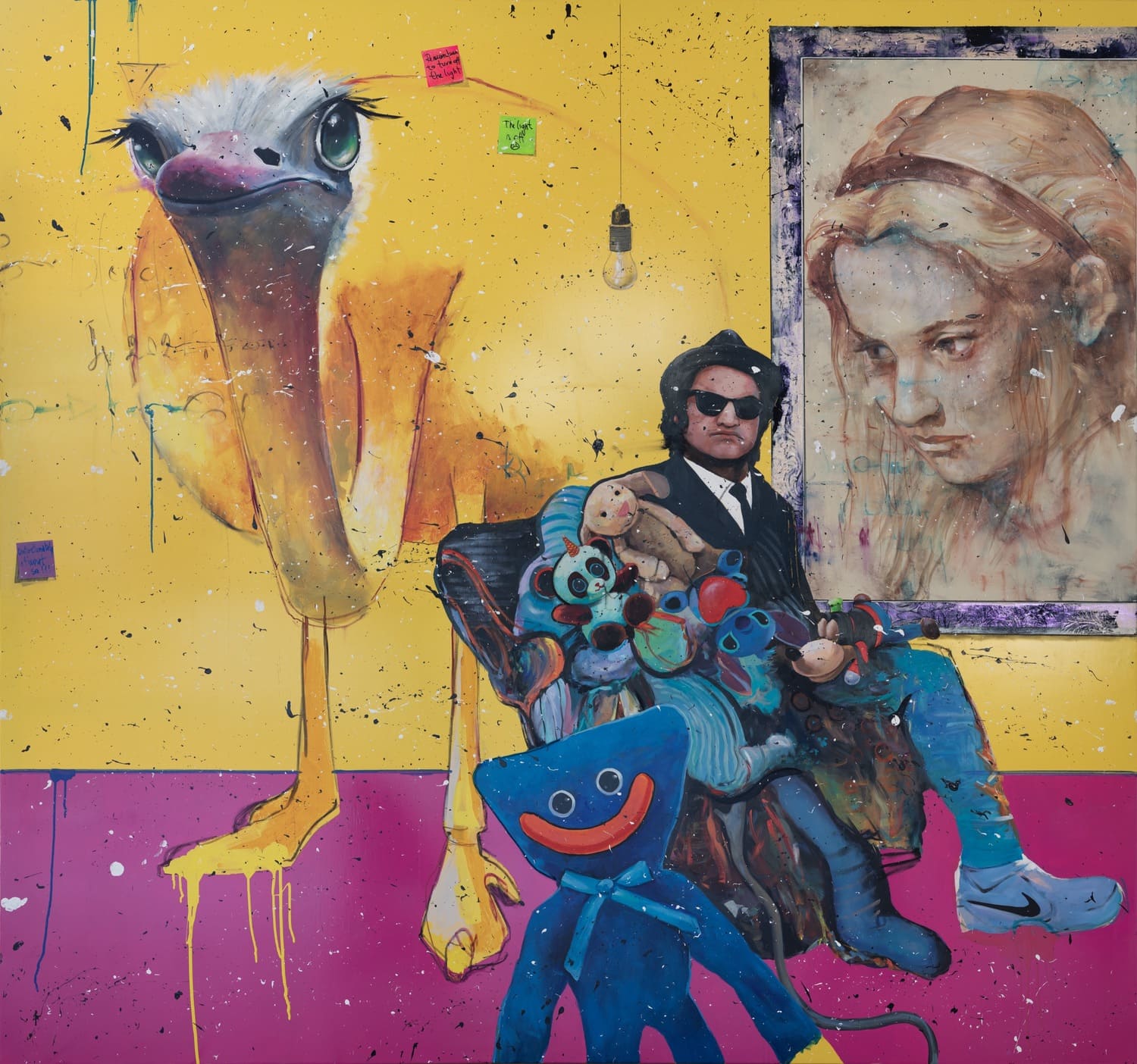 ANGELO ACCARDI_Blend 2024, 220x235cm, mixed_Foto di Gennaro Verdoliva ANGELO ACCARDI Blend 2024, 220x235cm, mixed Foto di Gennaro Verdoliva