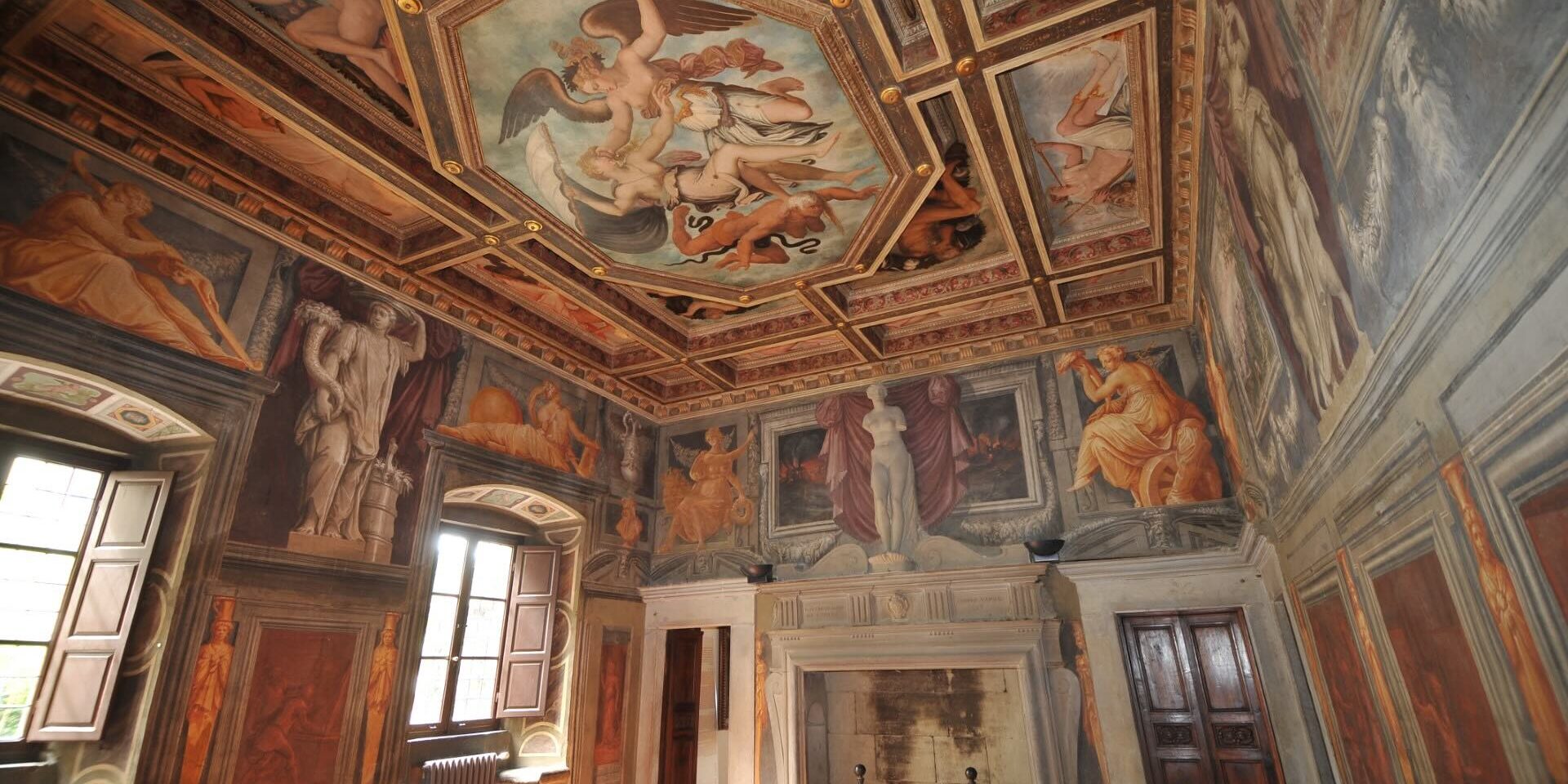 Arezzo, Museo di Casa Vasari, Sala del trionfo della Virtù (C) MiC-Direzione regionale Muse i nazionali della Toscana