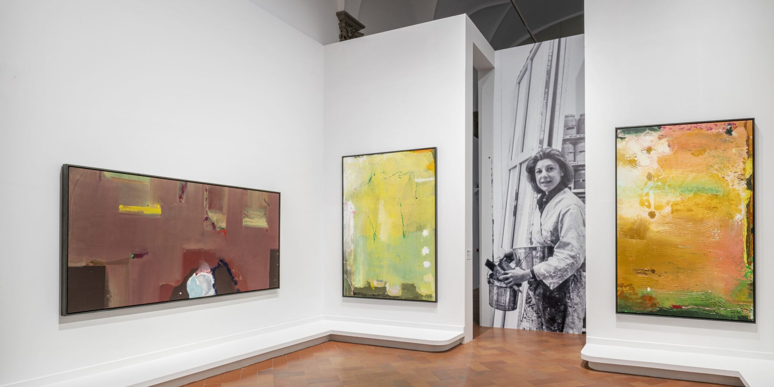 Helen Frankenthaler. Dipingere senza regole. Allestimento ©photo Ela Bialkowska OKNO studio