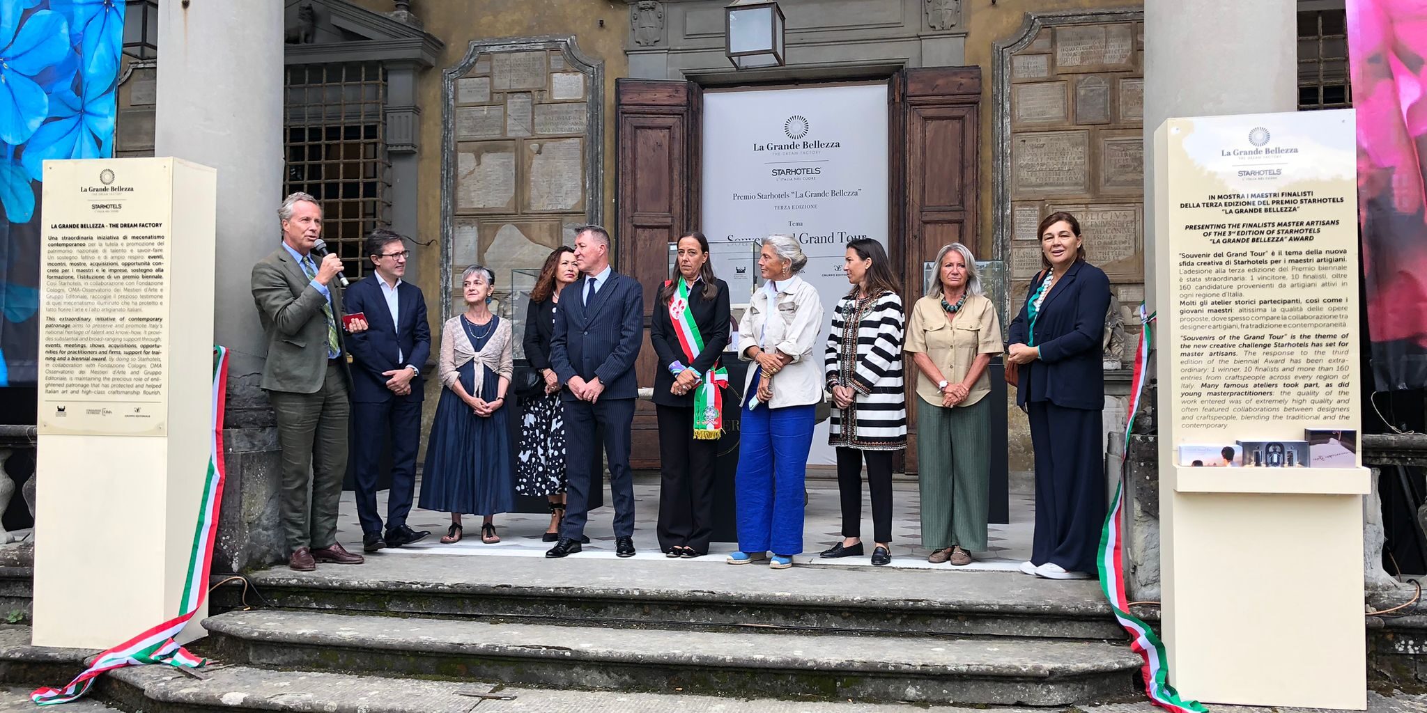 Inaugurazione della mostra Artigianato e Palazzo