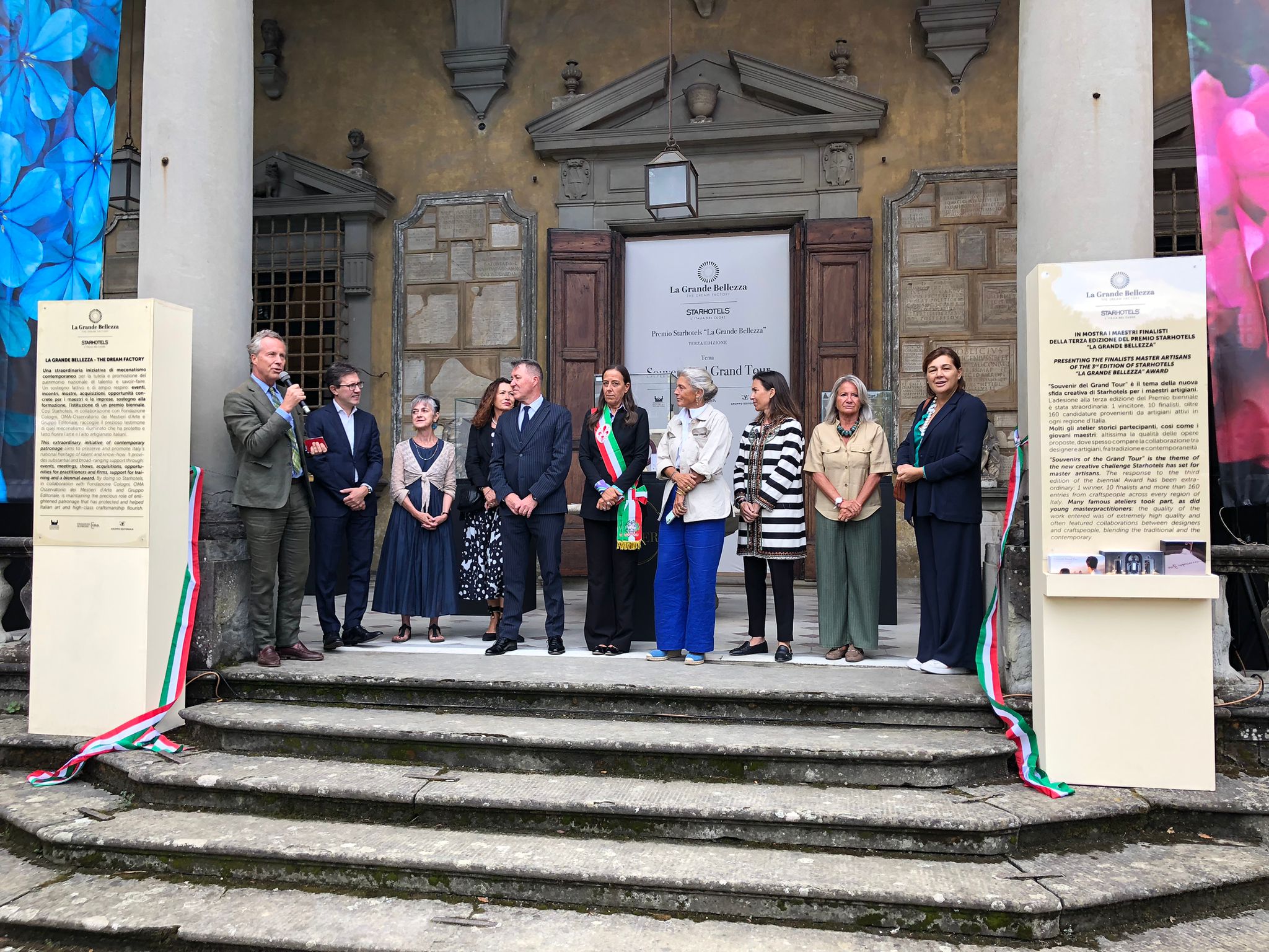 Inaugurazione della mostra Artigianato e Palazzo