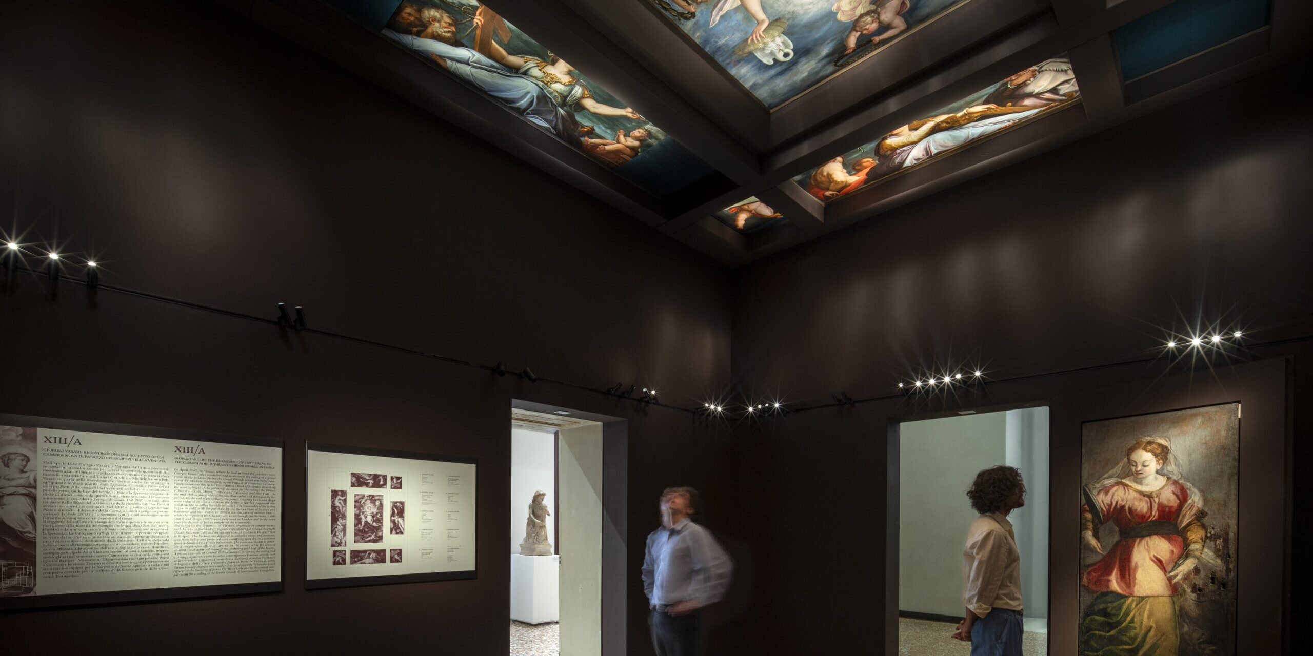 Installation view soffitto Giorgio Vasari GAVE 2024 credit Matteo De Fina