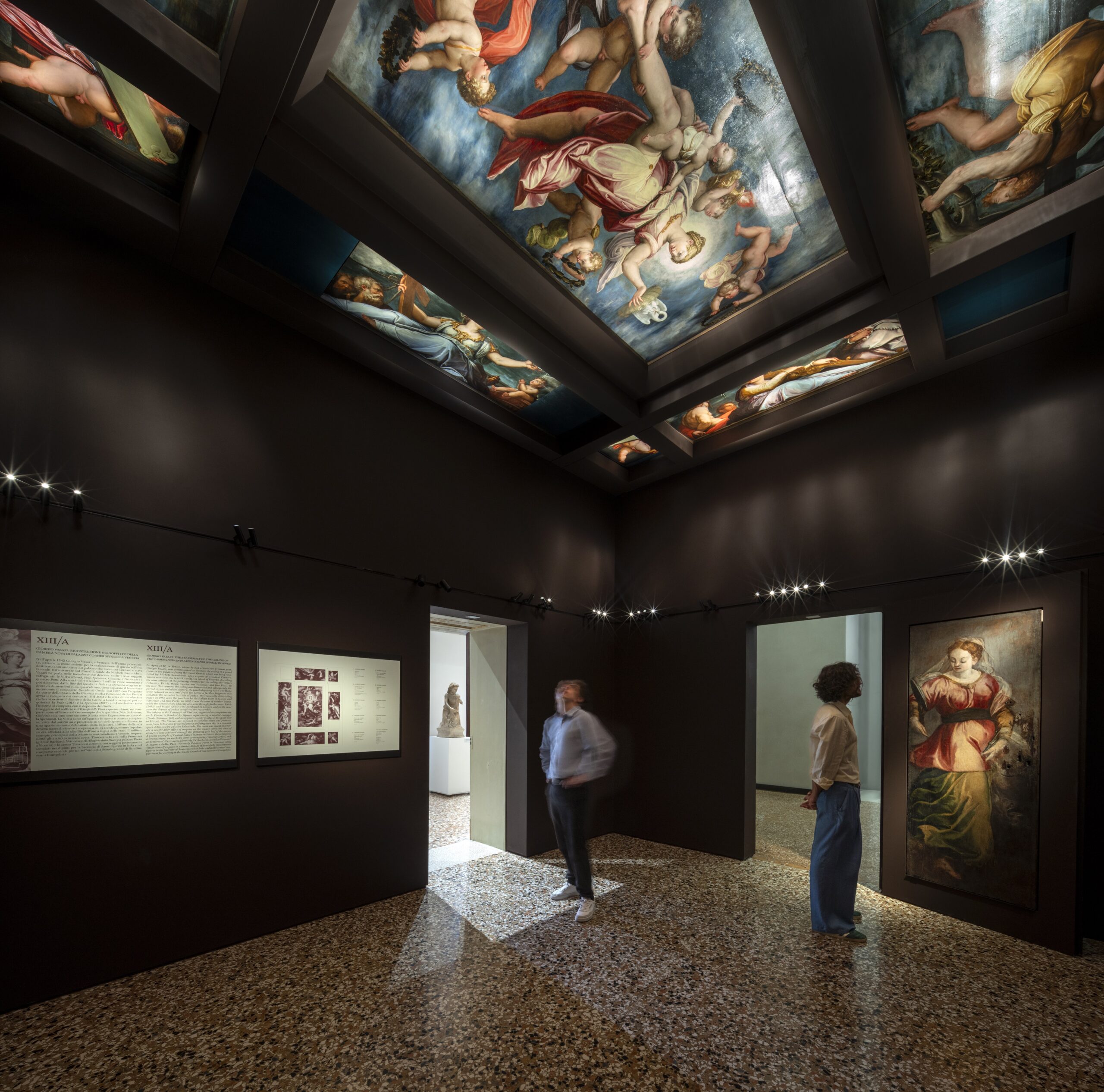 Installation view soffitto Giorgio Vasari GAVE 2024 credit Matteo De Fina