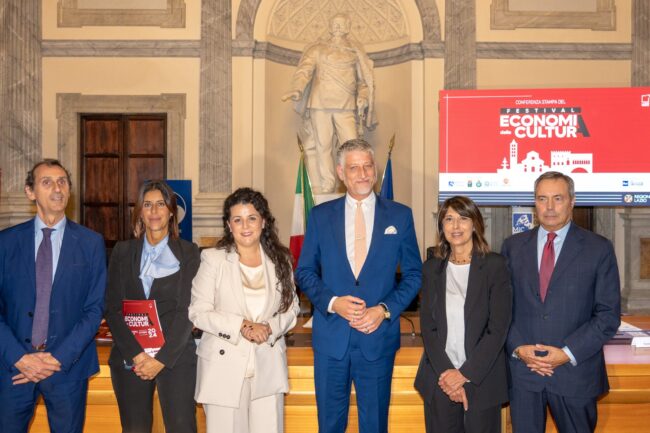 Giuli2 Presentazione del Festival Economia della Cultura