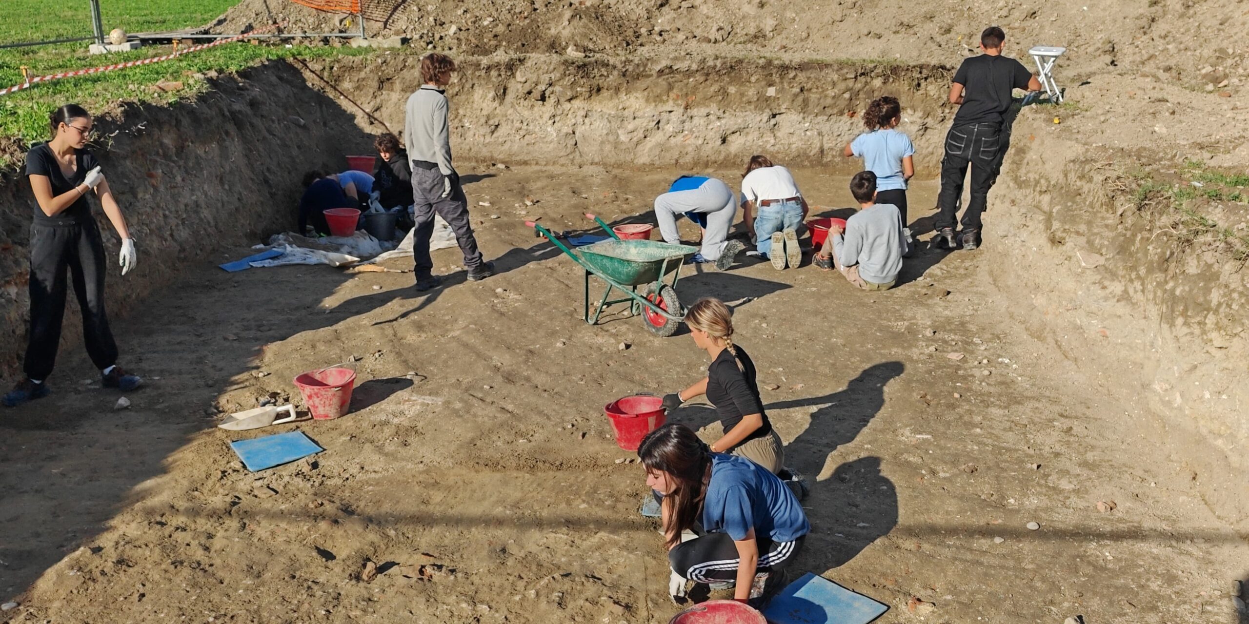 Scavi archeologici alla Delizia di Belfiore