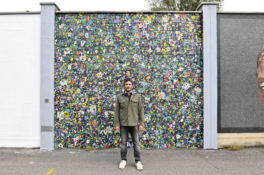 “Respiro” di Gianluca Patti: un murale tra arte e sostenibilità alla Cittadella degli Archivi di Milano