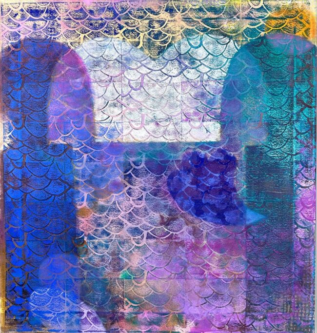 Silk Road, 2024. 86×81 cm 34×32 inches Silk Road, 2024. 86x81 cm 34x32 inches