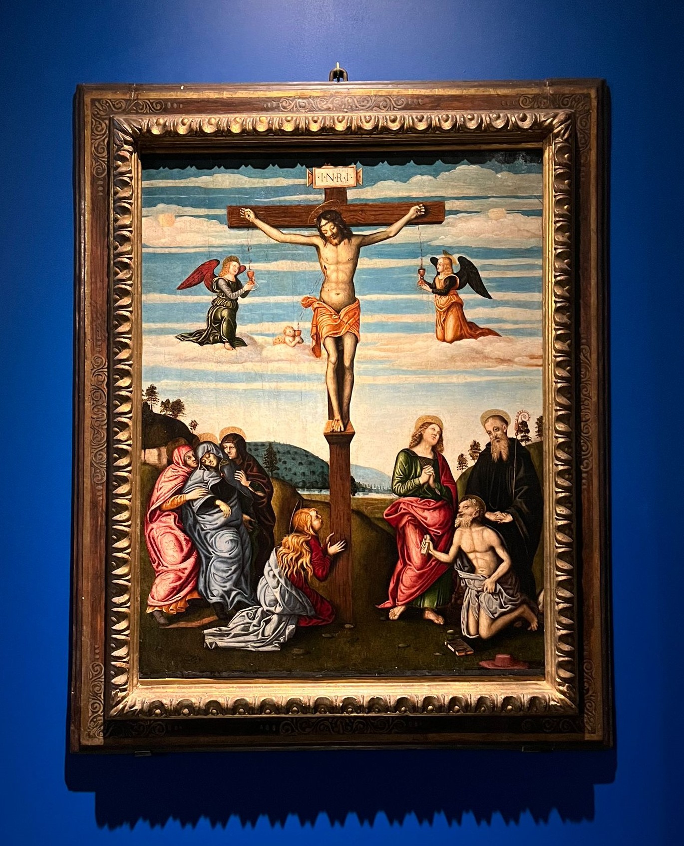 crocifissione Crocifissione del Maestro di San Vincenzo Martire @Palazzo Ducale di Mantova