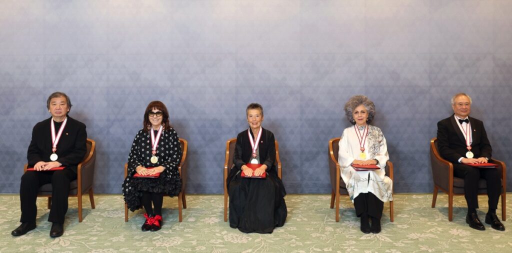 Praemium Imperiale 2024: la cerimonia di premiazione a Tokyo
