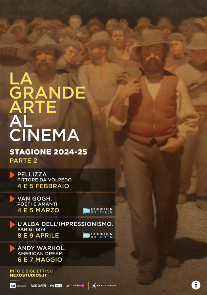La Grande Arte al Cinema tra Impressionismo, Divisionismo, Van Gogh e Warhol