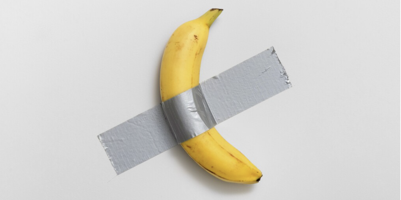 Maurizio Cattelan, Comedian, 2019. Courtesy Sotheby’s