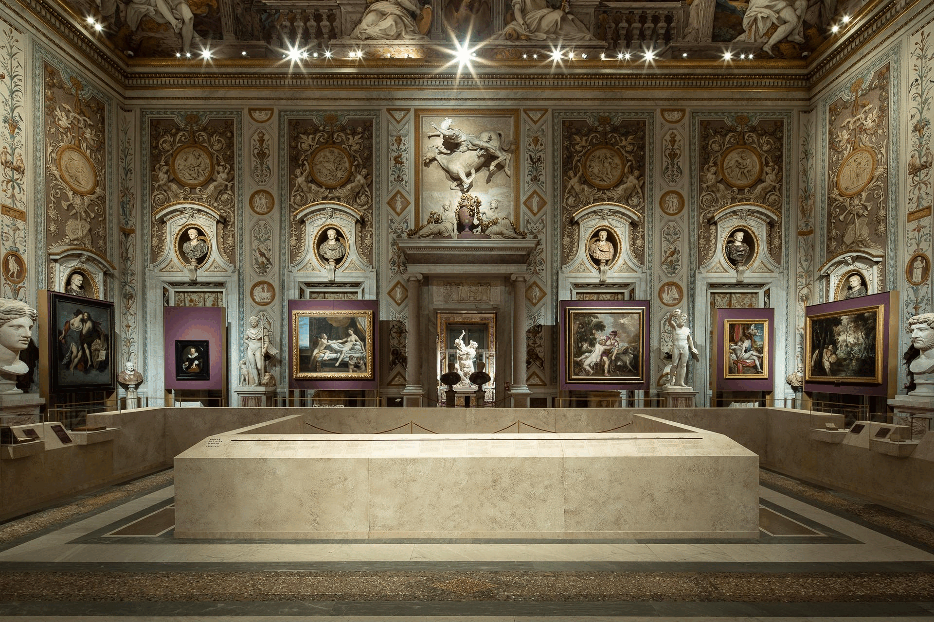 Poesia e pittura nel Seicento. Giovan Battista Marino e la meravigliosa passione. Installation view, © Galleria Borghese, Roma