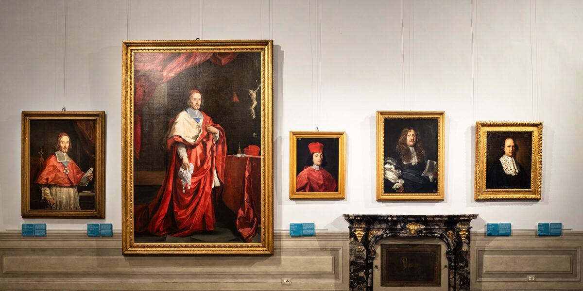 GNAA Barberini. Carlo Maratti e il ritratto. Installation view. Foto Alessio Panunzi