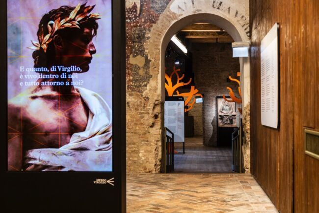 (C) Silvia Talarico @ComunediMantova1 Museo Virglio ph. Silvia Talarico © Comune di Mantova