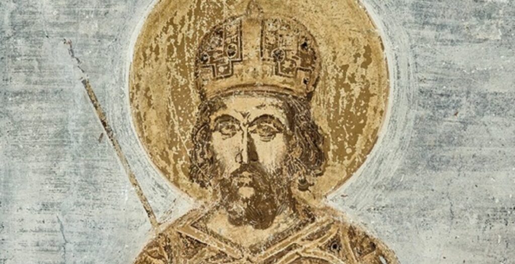 Scoperto in Grecia il ritratto di Costantino XI Paleologo, l’ultimo imperatore bizantino