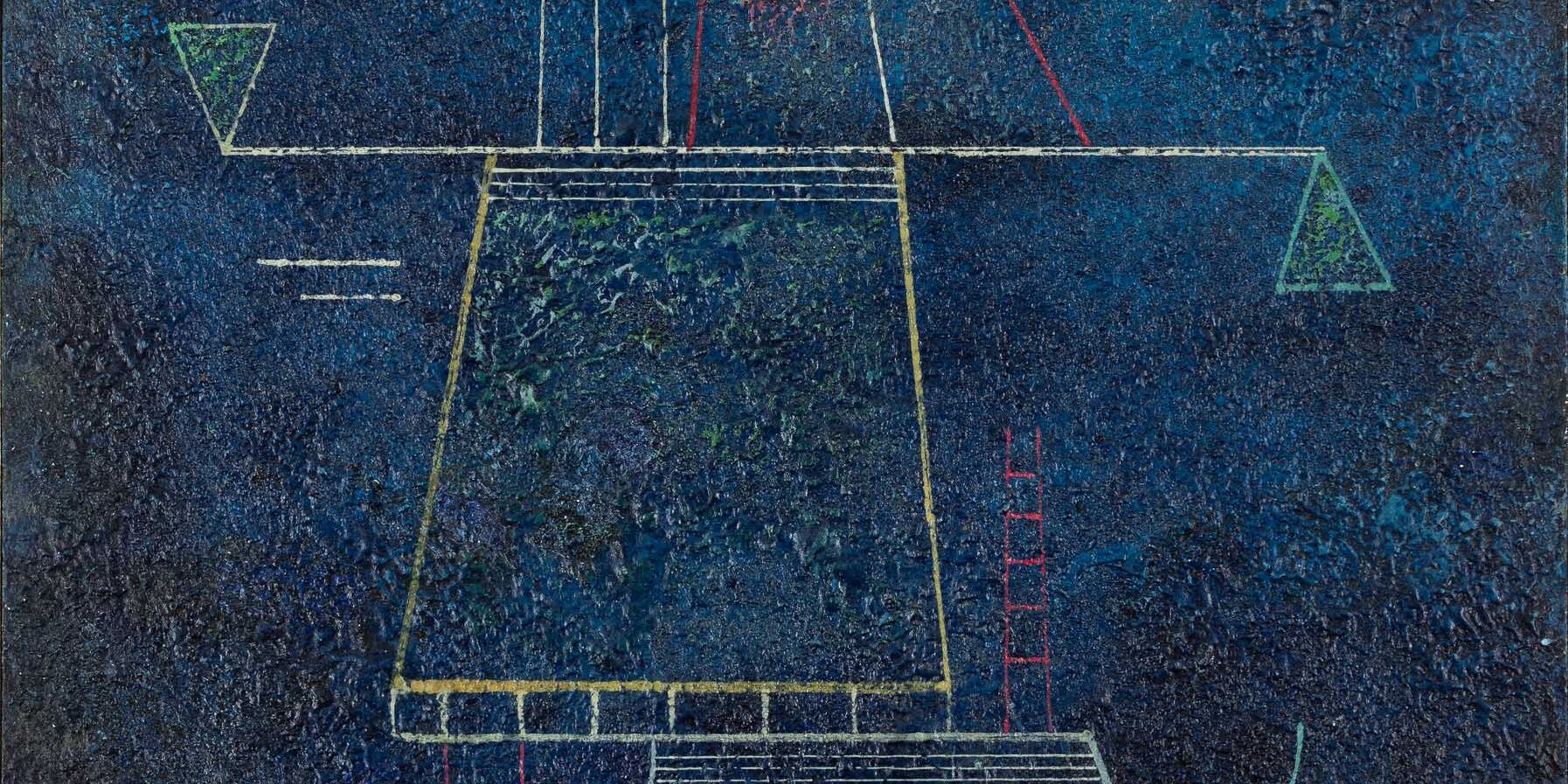 Vasilij Kandinskij, Zu oben durch blau - 1930 ©Cambi Casa d'Aste