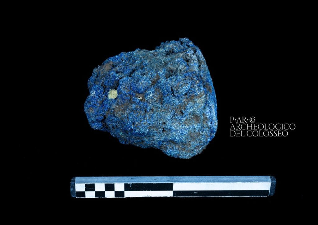 Domus Aurea, scoperto un lingotto di blu egizio