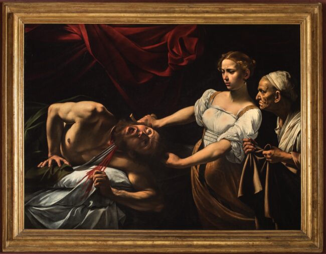 INV. 2533 _HER0005 Caravaggio (Michelangelo Merisi) Giuditta e Oloferne 1598-1602 olio su tela; 145x195 cm Gallerie Nazionali di Arte Antica – Palazzo Barberini, Roma (IT) Crediti: Gallerie Nazionali di Arte Antica, Roma (MiC) - Bibliotheca Hertziana, Istituto Max Planck per la storia dell'arte/Enrico Fontolan