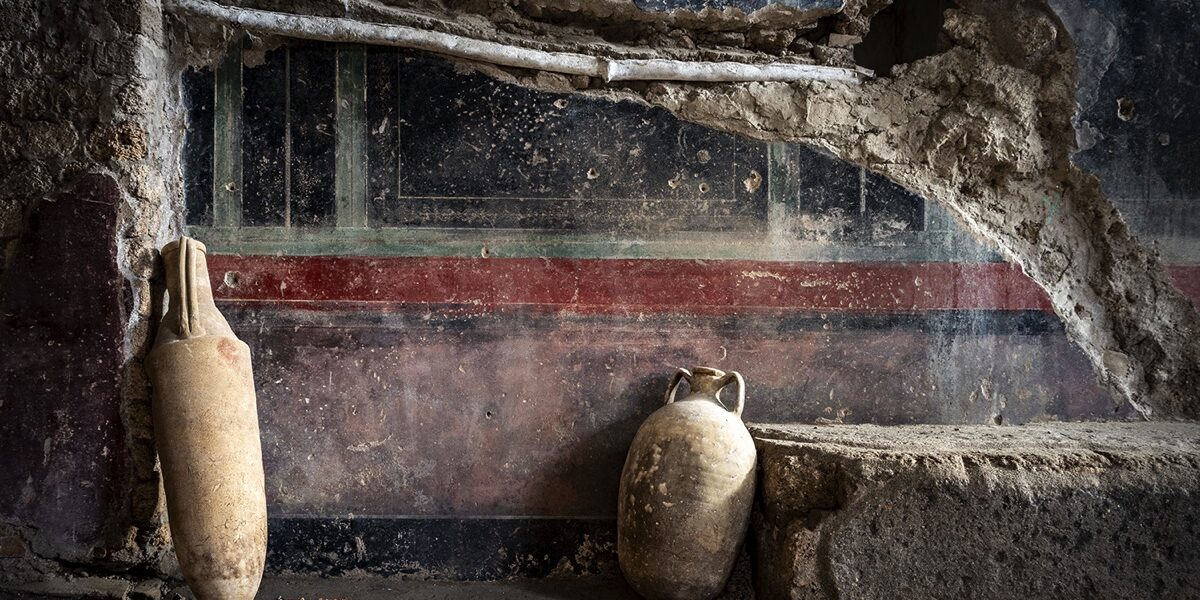Pompei, il complesso termale in una domus di lusso della Regio IX. Peristilio Frigidarium