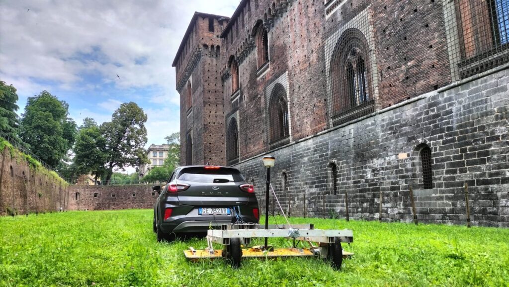 Castello Sforzesco: passaggi segreti scoperti con l’ausilio di georadar e laser scanner 