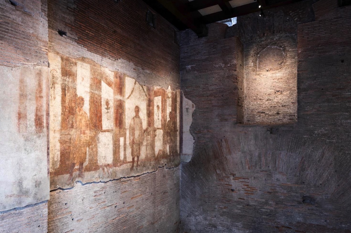 Mosaico all’interno della Schola degli Araldi del Circo Massimo Crediti-Simona Murrone Parco archeologico del Colosseo