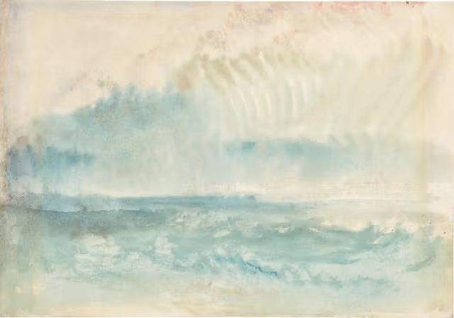 turner-acquerello William Turner, The Approach to Venice o Venice from the Lagoon, 1840, courtesy Christie's