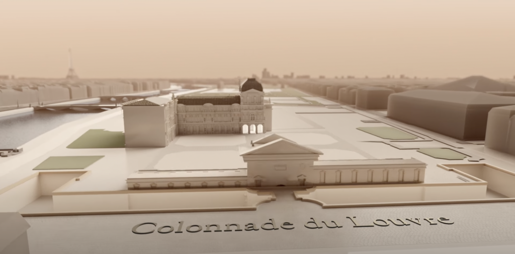 Louvre: il progetto di trasformazione in un video