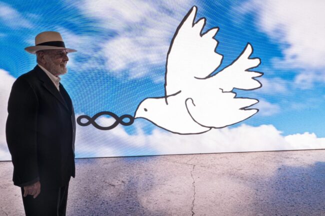 michelangelo-pistoletto Michelangelo Pistoletto Credits Cittadellarte Fondazione Pistoletto