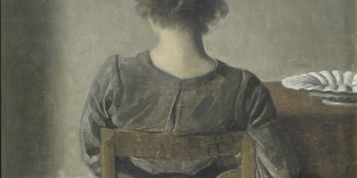 Vilhelm Hammershøi, Riposo, 1905, Parigi, Musée d’Orsay © RMN-Grand Palais / Martine Beck-Coppola/ Dist. Foto Scala, Firenze