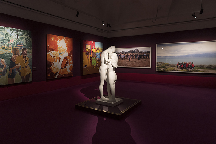 Allestimento mostra Da Cindy Sherman a Francesco Vezzoli. 80 Artisti contemporanei