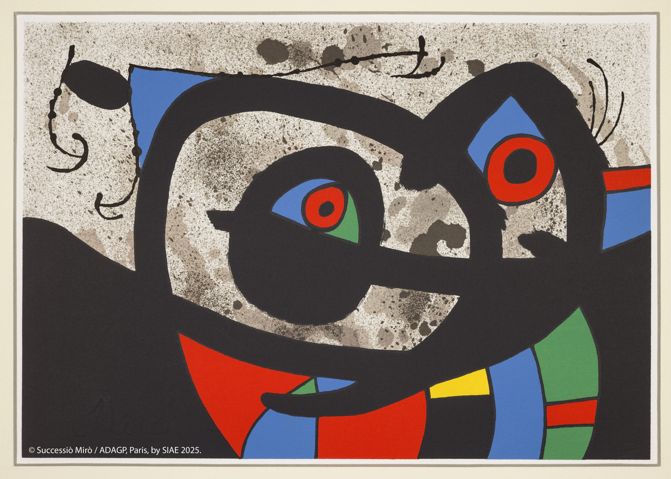 Lezard - © Successió Miró, by SIAE 2025