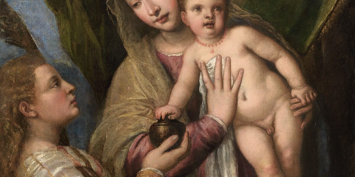 Tiziano, Madonna con Bambino e Santa Maria Maddalena