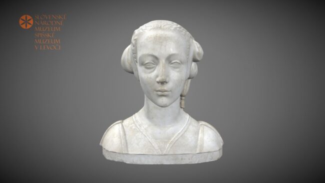 donatello Il Busto attribuito a Donatello dal Museo Spiš di Levoča in una scansione 3D
