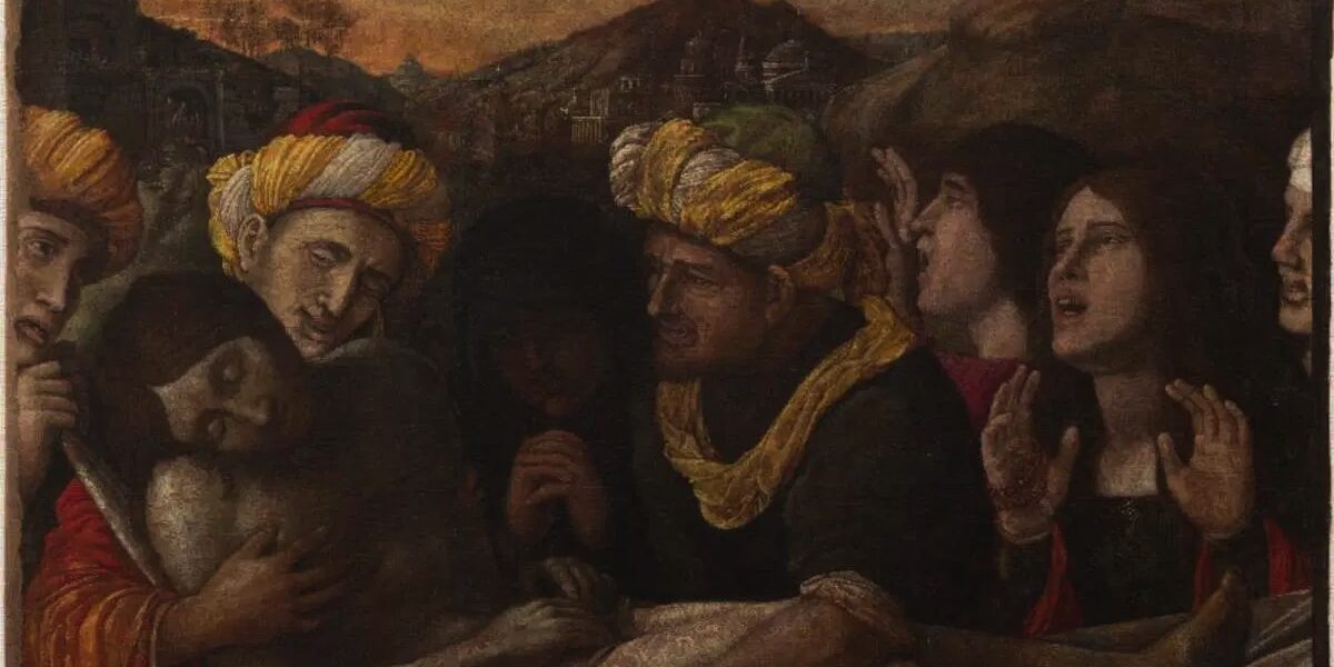 La Deposizione di Cristo attribuita ad Andrea Mantegna