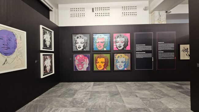 Warhol Banksy al Wegil di Roma