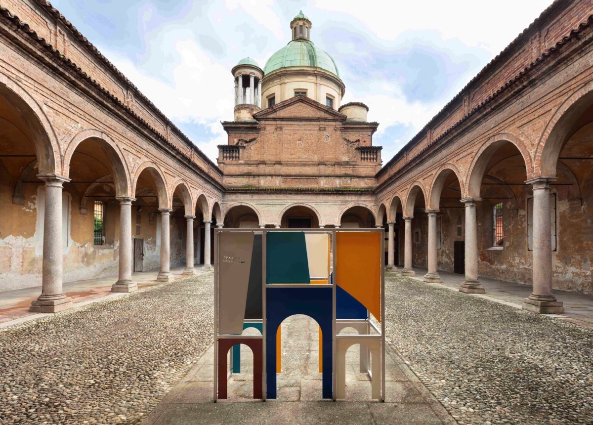 Ornaghi & Prestinari, Trionfetto, 2024, acciaio, alluminio verniciato. Courtesy gli artisti e Galleria Continua. Ph. Chico Ercoli Rossetti