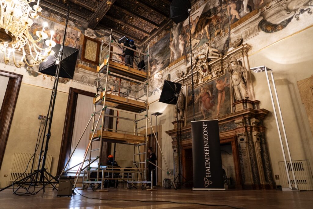 La Sala dei Carracci in alta definizione: arte e tecnologia a Palazzo Magnani
