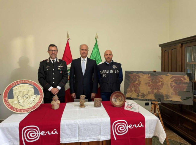 Foto courtesy Carabinieri TPC
