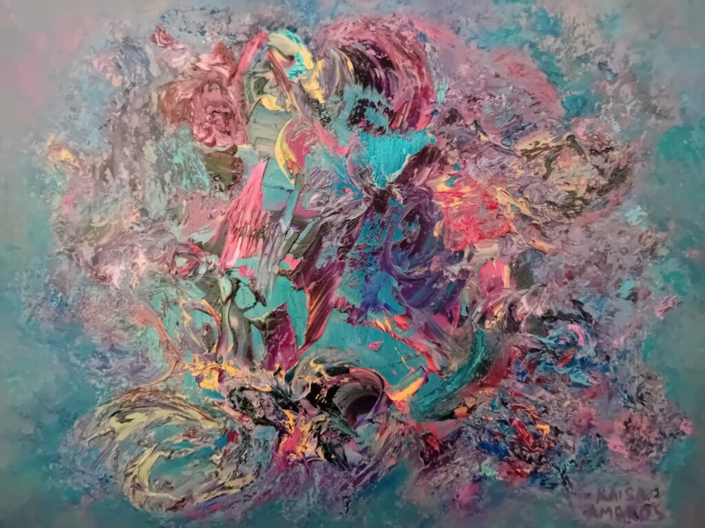 Raisa Ambros e il “Freedom of Movement”: a Roma l’arte astratta che incanta il mondo