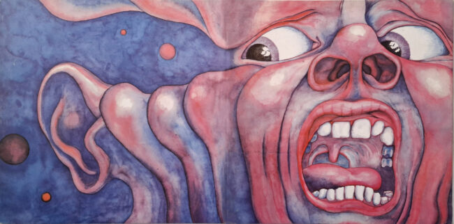 Art Barry Godber, King Crimson In The Court Of The Crimson King Island 1969