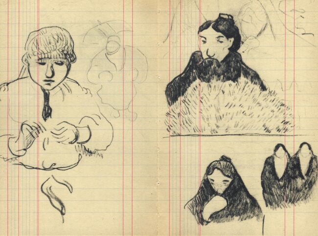 17.Gauguin_carnet disegni