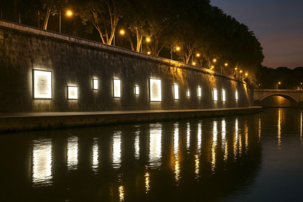 Arriva “Luminis”: ecco come sarà il Tevere acceso dalle luci di Mario Carlo Iusi