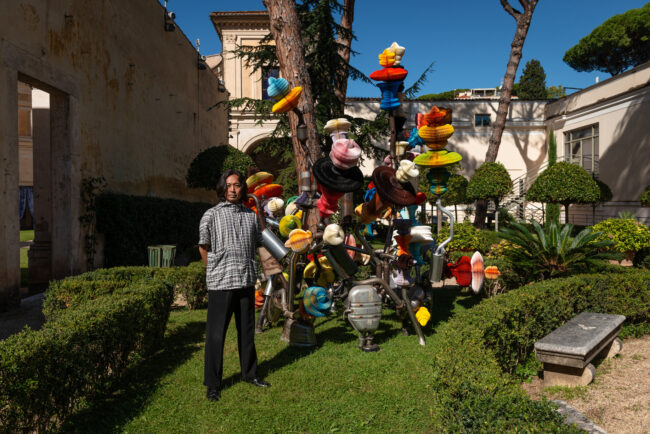 The Eternal Duality di Keita Miyazaki al Ninfeo di Villa Giulia – Foto di Roberto Apa – 2 (1)