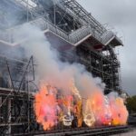 Il Centre Pompidou ha chiuso per rinascere: fuochi d’artificio per l’addio temporaneo