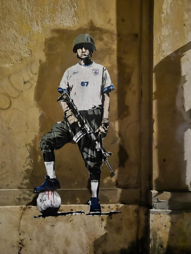 “The Bloody Match”: Laika torna a colpire, a poche ore da Italia-Israele a Udine