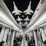 A Roma la metro è contro la guerra con l’arte di CHEAP e EMERGENCY