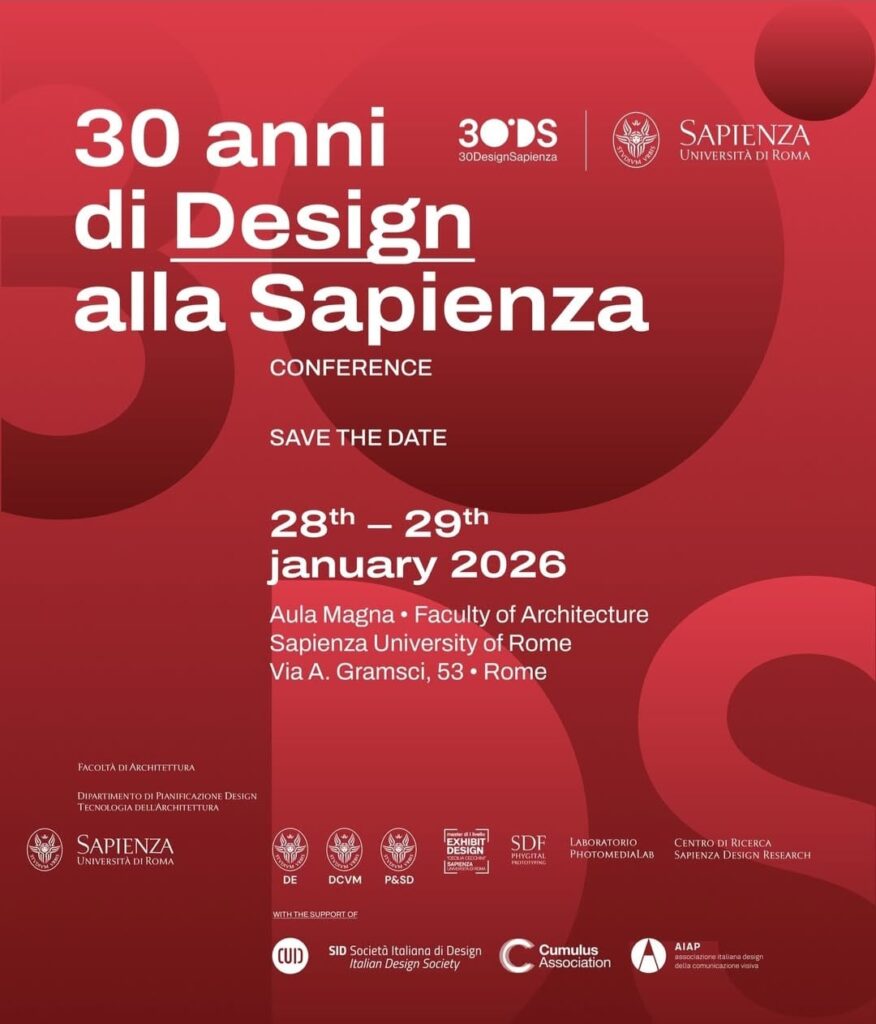 Trent’anni di Design alla Sapienza: una storia di formazione, ricerca e visione