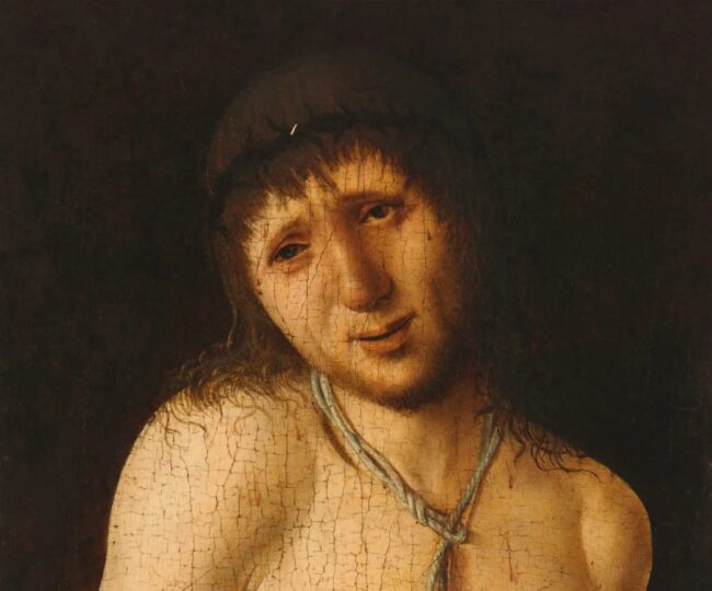 Ecce Homo Antonello da Messina copia